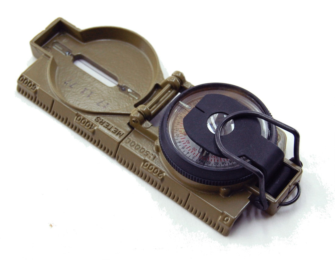 Coyote Brown 3H Tritium Lensatic Compass