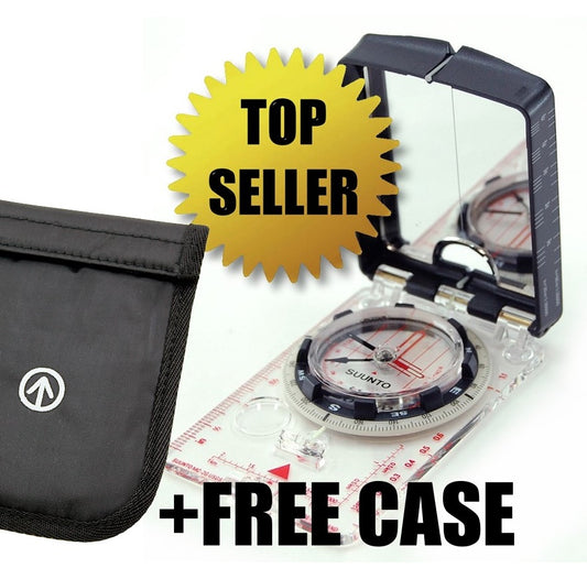 Suunto MC-2G Global Mirror Compass with Free Compass Case