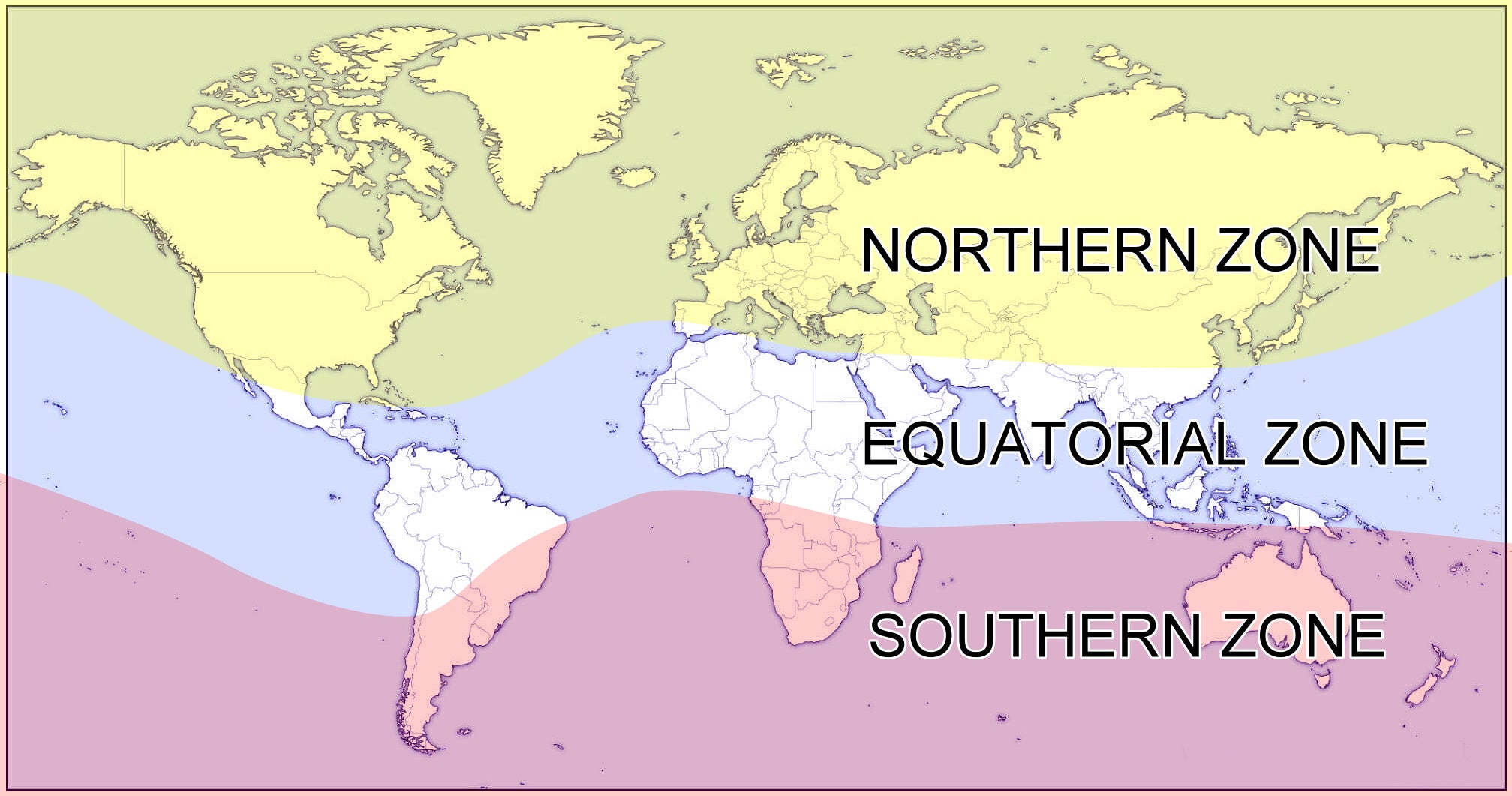 Global Compass Zones