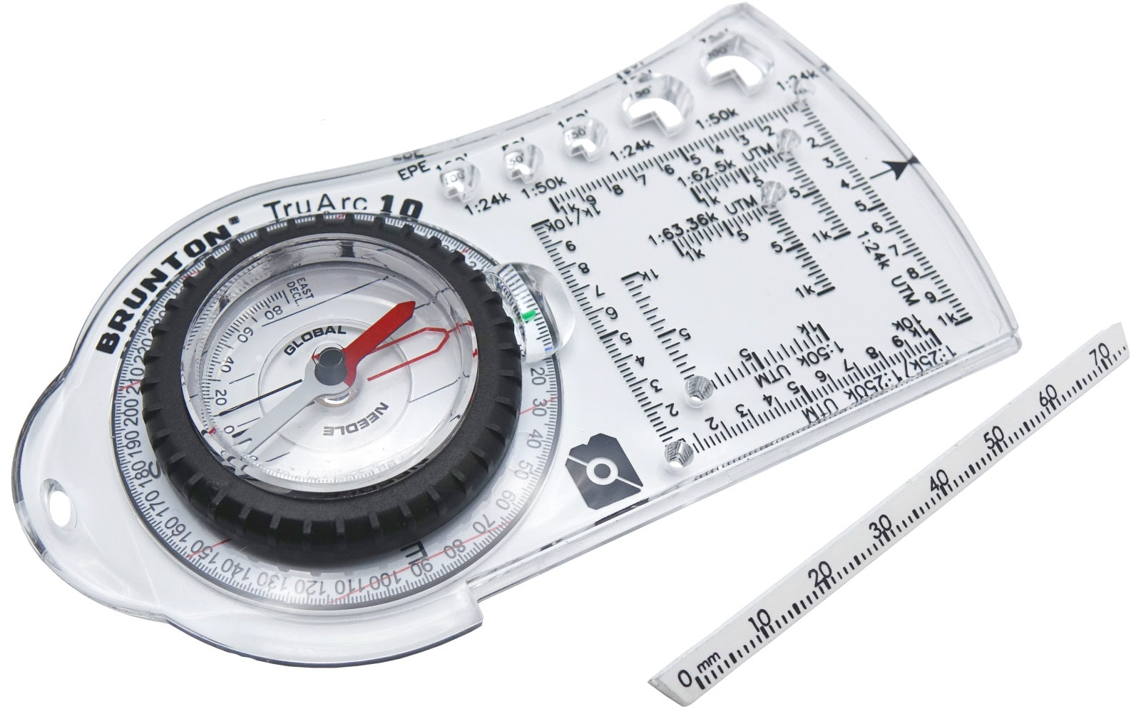 Brunton Truarc10 Luminous Compass - removable edge