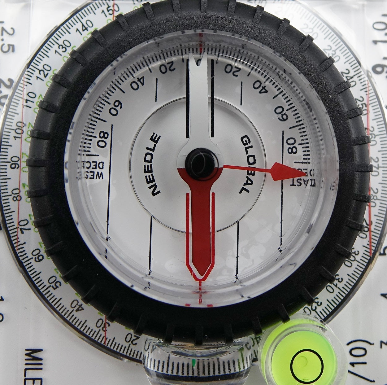 Brunton Truarc20 Sighting Mirror Compass - closeup