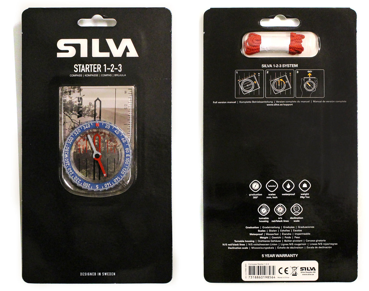 Silva Starter Comapss - in packaging