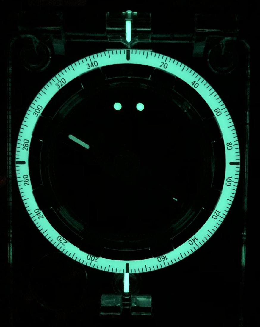 Suunto MC-2G Global Compass - glowing in the dark