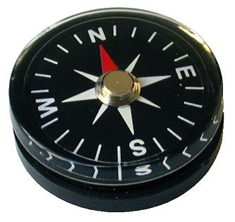 20mm Dry Button Compass closeup