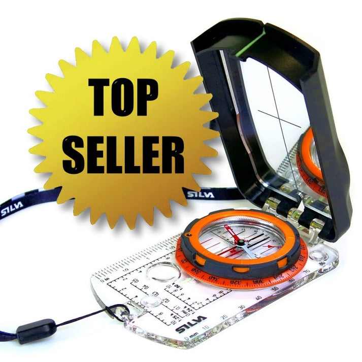 Silva Ranger 2.0 Mirror Compass - Orange – The Compass Store