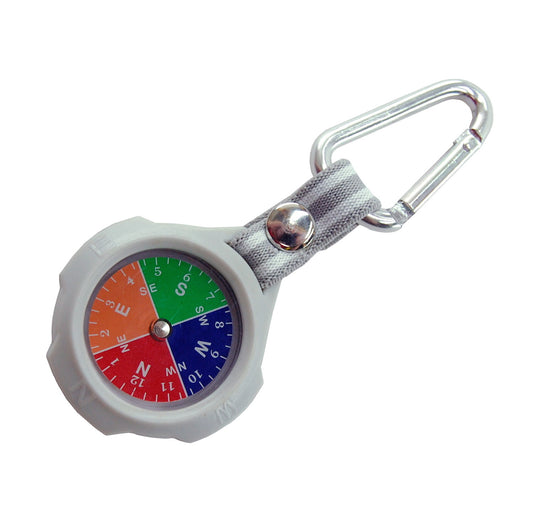 Rubber Key-Chain Compass