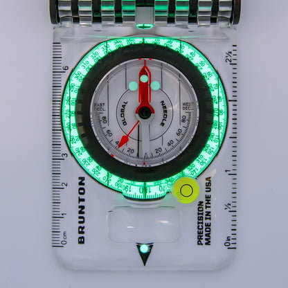 Brunton Truarc15 Luminous Sighting Mirror Compass