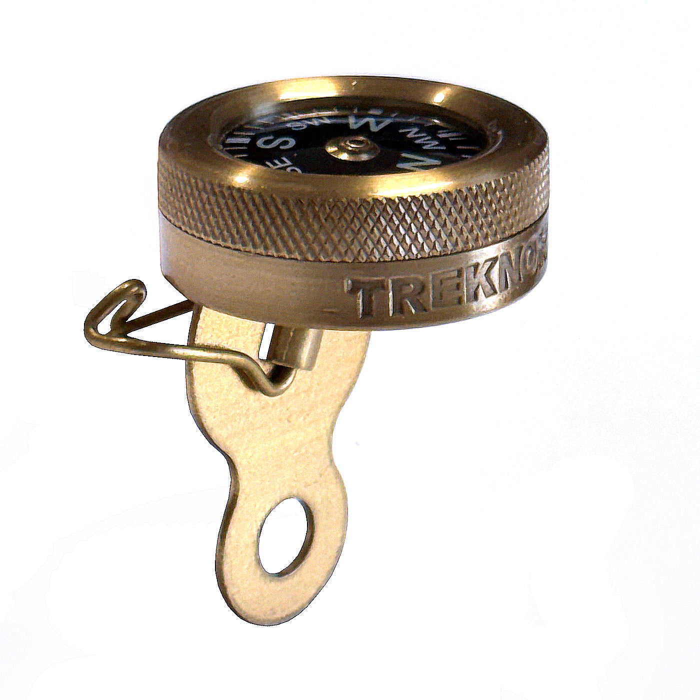 Treknor Brass Pin-On Compass