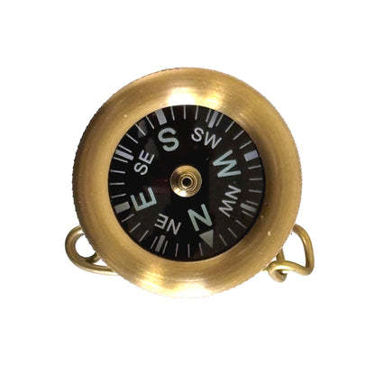 Treknor Brass Pin-On Compass