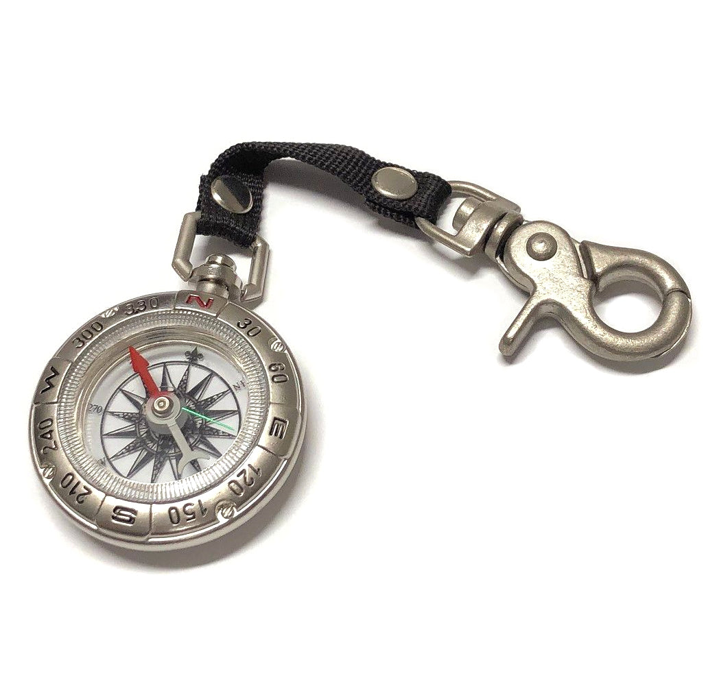 Pocket Compass w/Snap Hook – The Compass Store