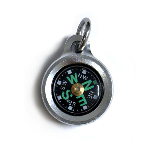 EDC Aluminum Compass Pendant