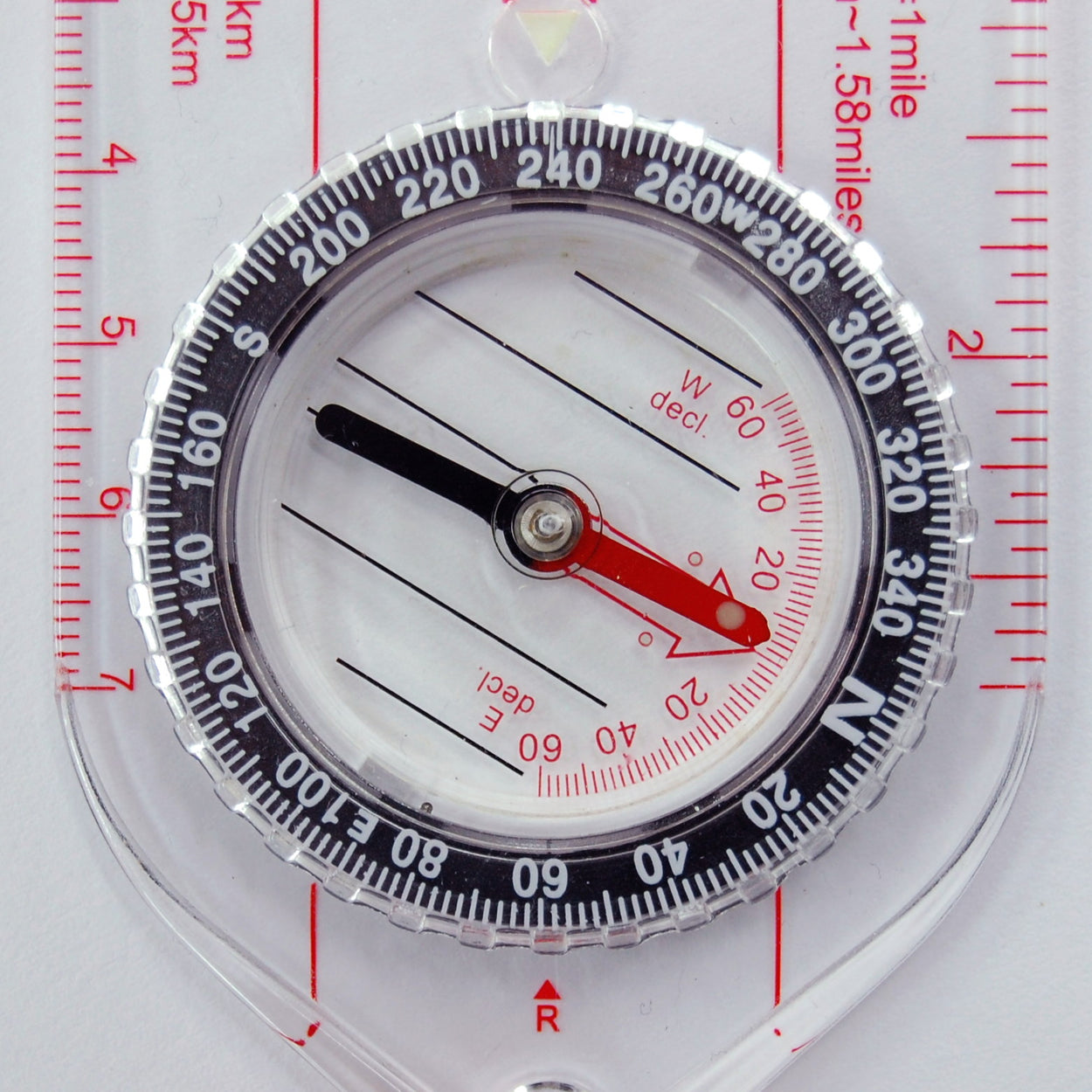 Using your Declination with a Fixed Declination Scale Compass The