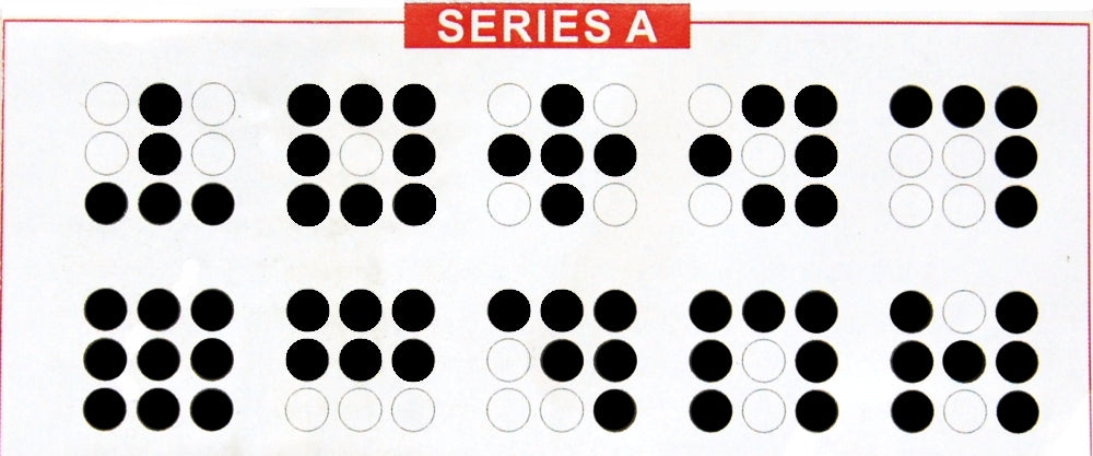 Orienteering Punch Style A - pattern details