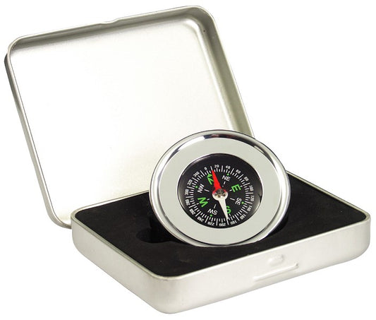 Eclipse Desk Compass in Gift Box - open