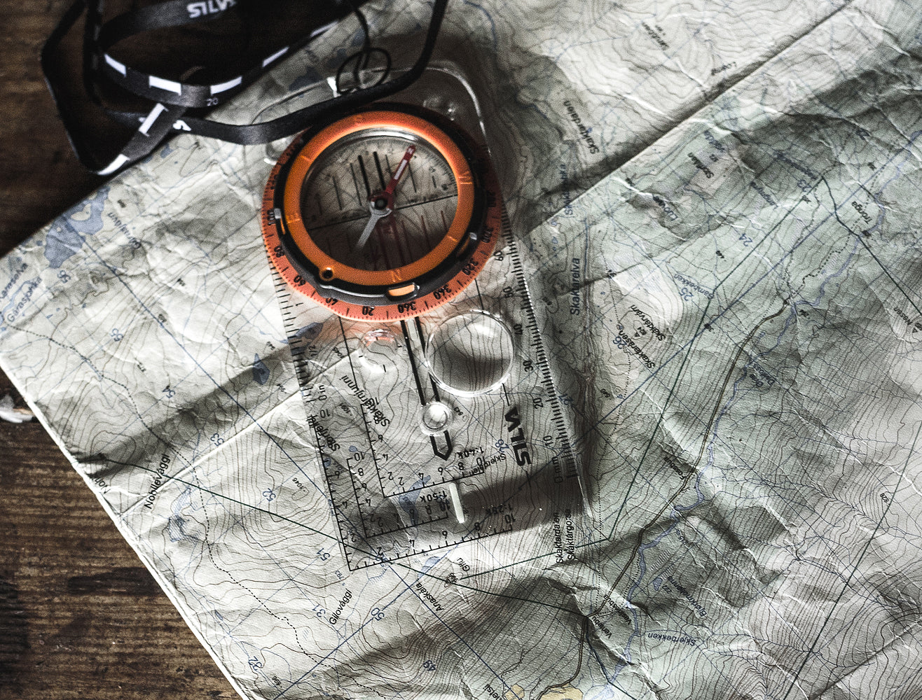 Silva Explorer PRO Compass - on the map application