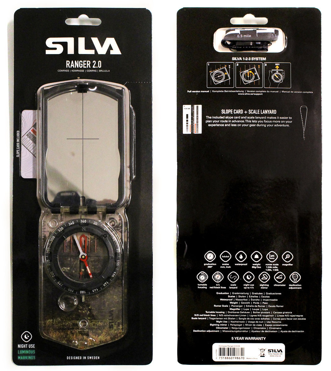 Silva Ranger Compass Drawing Silva Compasses – The Compass Store