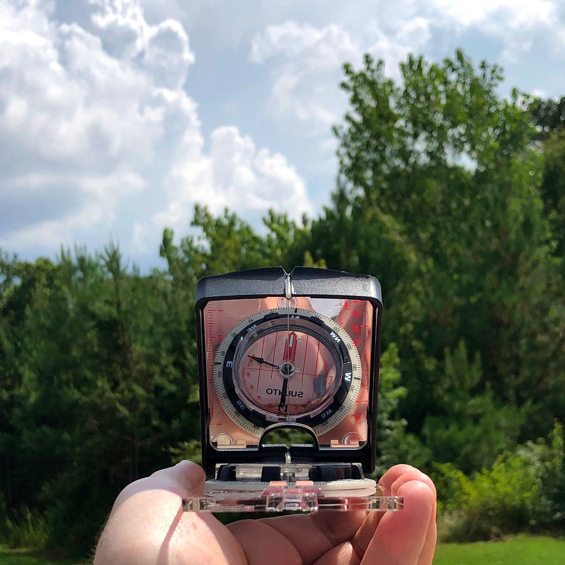 MC 2G Sighting Mirror Compass with Global Needle The Compass Store